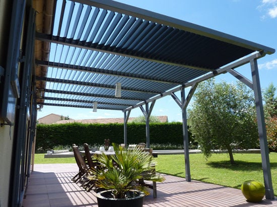 Sam Kit – Créez une pergola bioclimatique design et moderne avec le pack Sam Kit aluminium